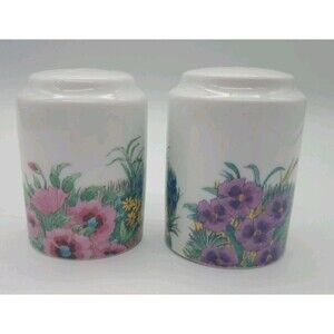 Nikko Summer Garden Salt & Pepper Shakers Davir Patra Spring Summer Floral
